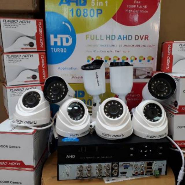 PROMO BULAN INI PAKET CCTV 8CHANNEL TURBO HD 3MP KOMPLIT TGL PASANG