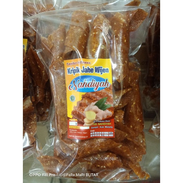 

KERIPIK JAHE WIJEN KHAS BLITAR