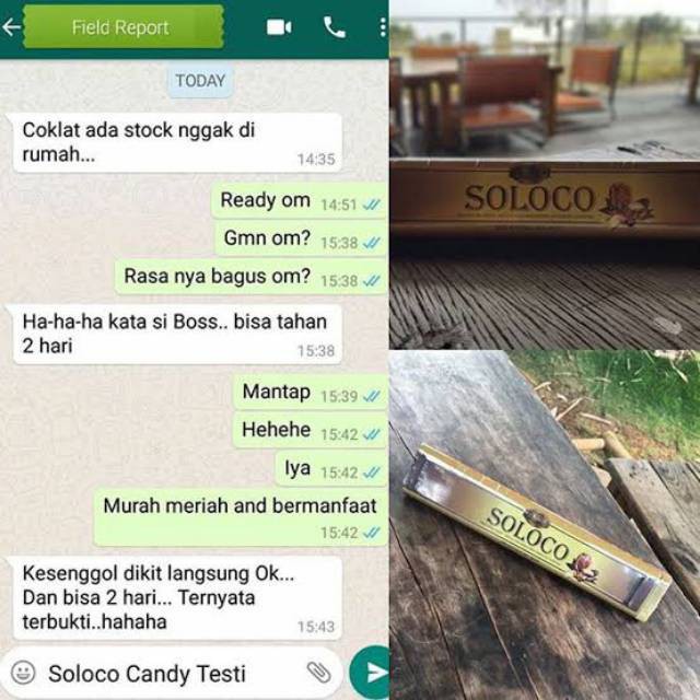 

Diskon khusus Permen kuat Herbal - Permen Saloco .Original Slc 1Box 12Permen