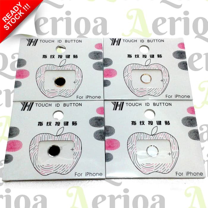 

Home Button Iphone - Touch Id - Tombol Stiker Op294