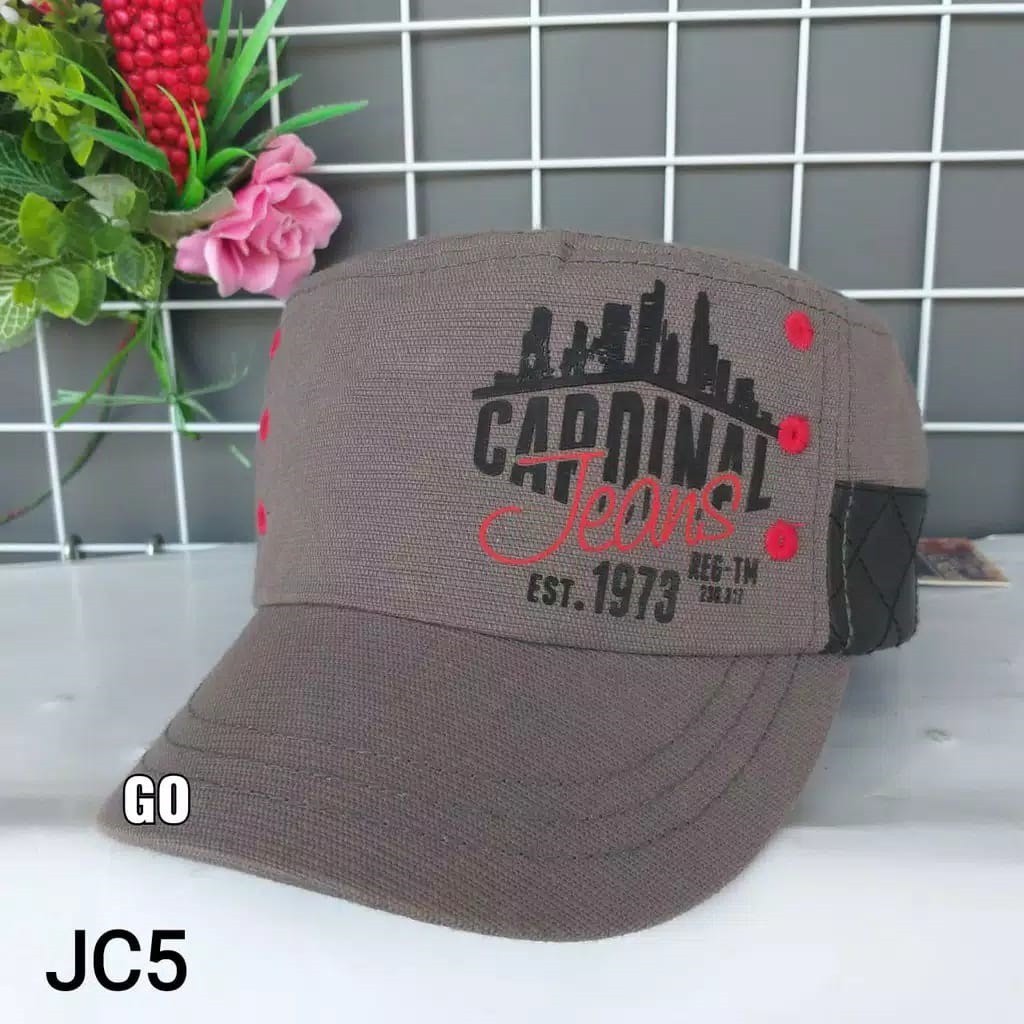 gos JC TOPI CARDINAL 100% ORIGINAL Topi Cardinal Brand Topi Cardinal Terbaru Jeans