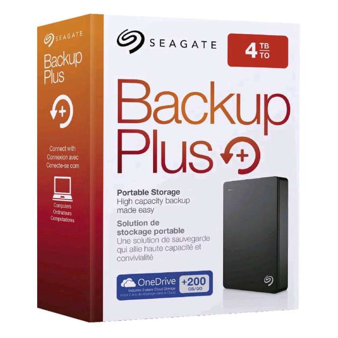 HDD EXT. SEAGATE BACKUP PLUS 2.5&quot; 4 TB USB 3.0