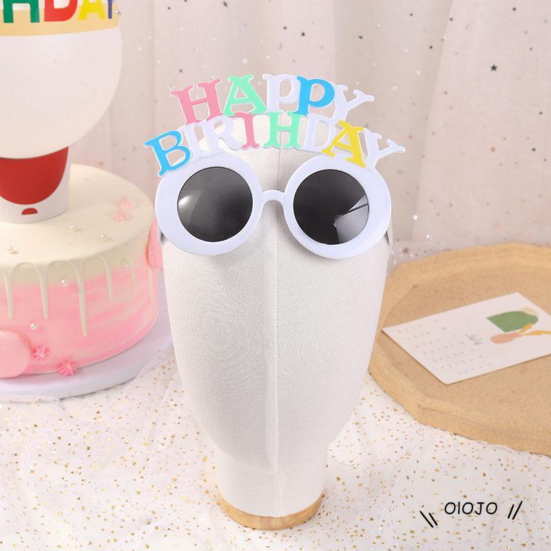 【COD】Kacamata Tulisan Happy Birthday Untuk Pesta Ulang Tahun