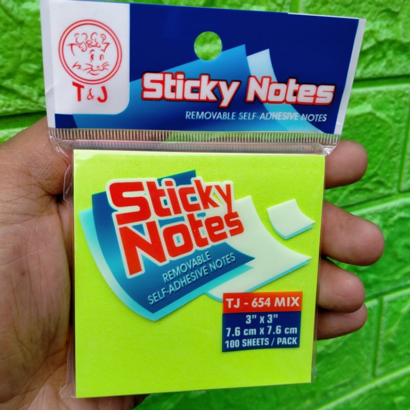 

75x75mm STCKY NOTES/PENANDA/PEMBATAS BUKU STIKI NOT GROSIR