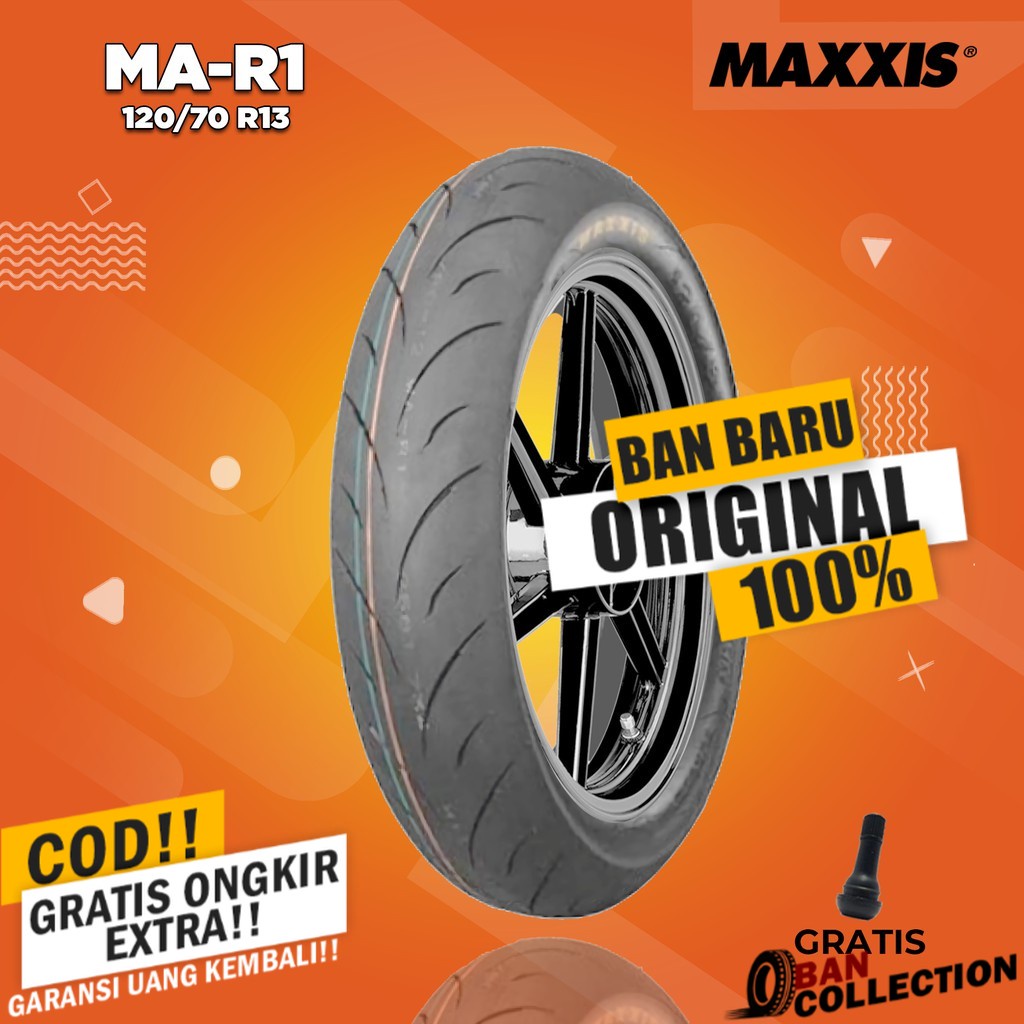 Ban Depan Motor YAMAHA NMAX // MAXXIS MA-R1 120/70 Ring 13 Tubeless