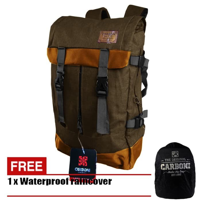 Tas Ransel Semi Keril 40L Outdoor Tas Gunung Carboni Original RA 00040