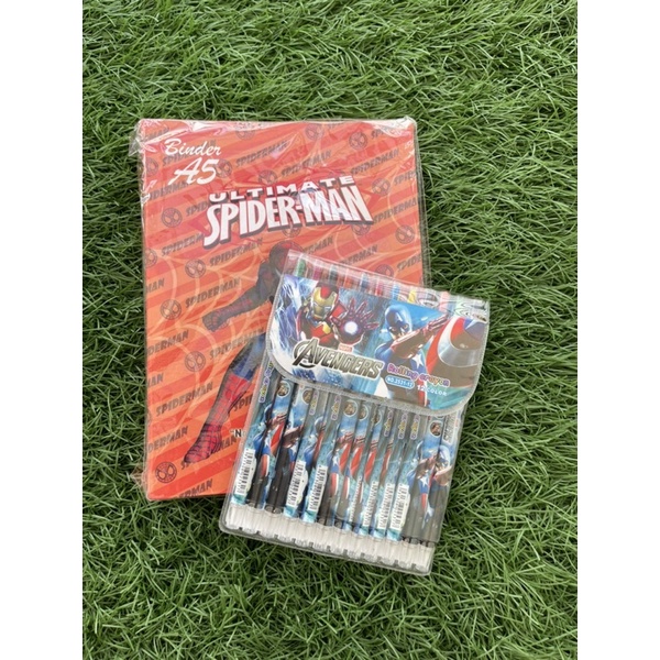 

binder spiderman