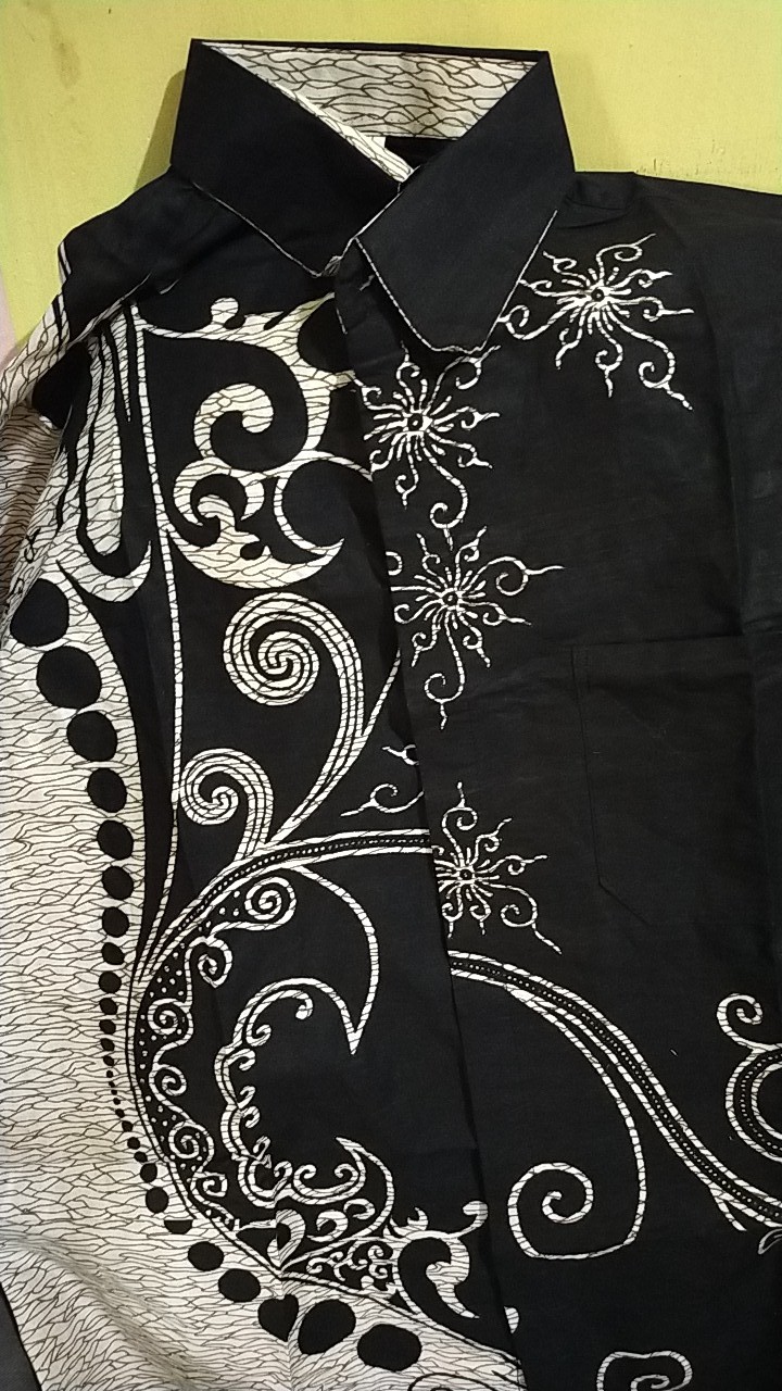 Nailo Batik Hrb026 Kenongo Kemeja Tosca Pendek Pekalongan Padi M L Xl Sogan Tulis Halus Kemeja Batik