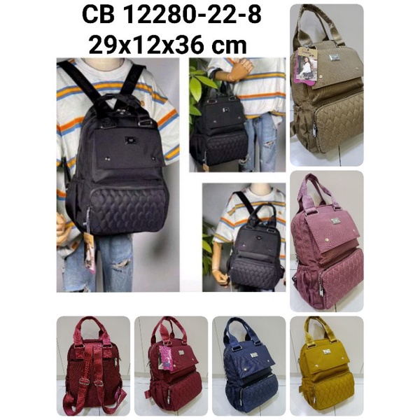 Tas Ransel ORI Chibao 12280-22-8 Utk Laptop 14 inch