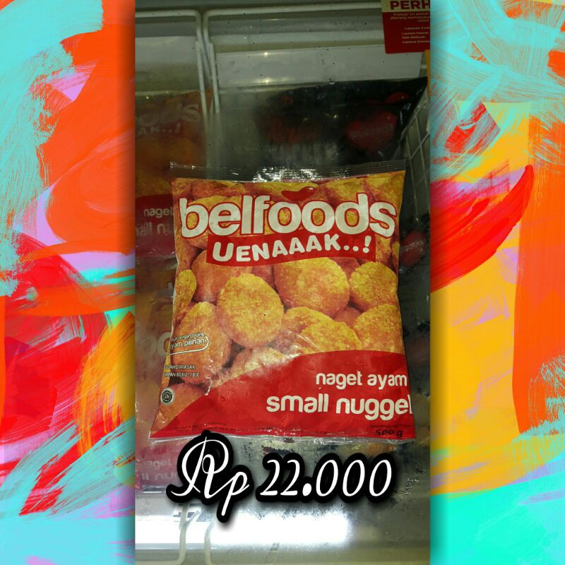 

belfoods Uenakk nugget ayam (kecil) 500gr