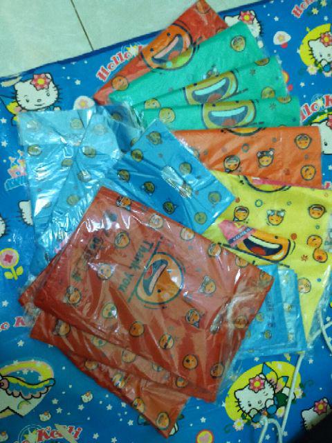 4 Pak (4 X 1 Pack) Kantong Hd Oval Smile (pegangan Tengah) Uk 30