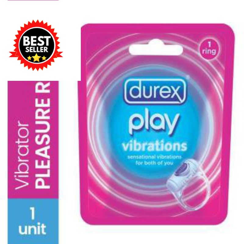 Jkt8 Termurahhh Durex Play VIBRATOR RING - Alat Bantu Sex Toys Pria & Wanita 5 Murah toy vibra getar