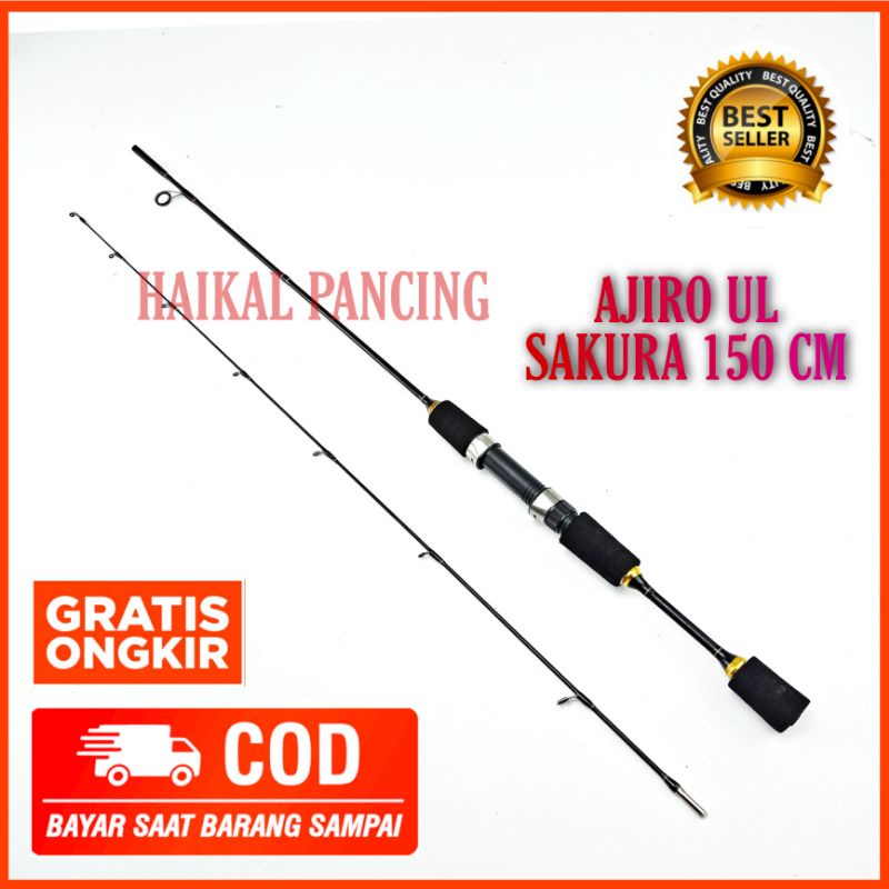 joran ul ultralight ajiro sakura dps 150 cm