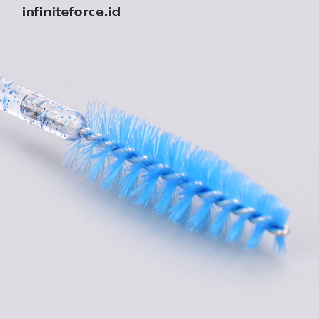 Infiniteforce.id Brush Spoolie Alis / Bulu Mata Anti Debu Untuk Makeup / Kosmetik Wanita