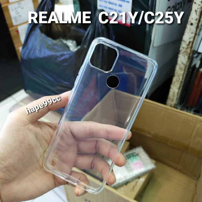 Realme C21Y C21 Y C25Y C25 Y soft case silikon clear case premium