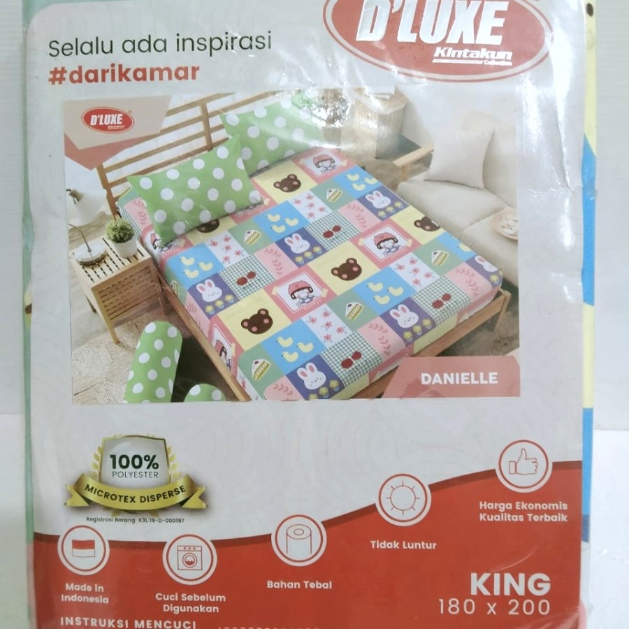 Sprei Kintakun D'Luxe 180 x 200