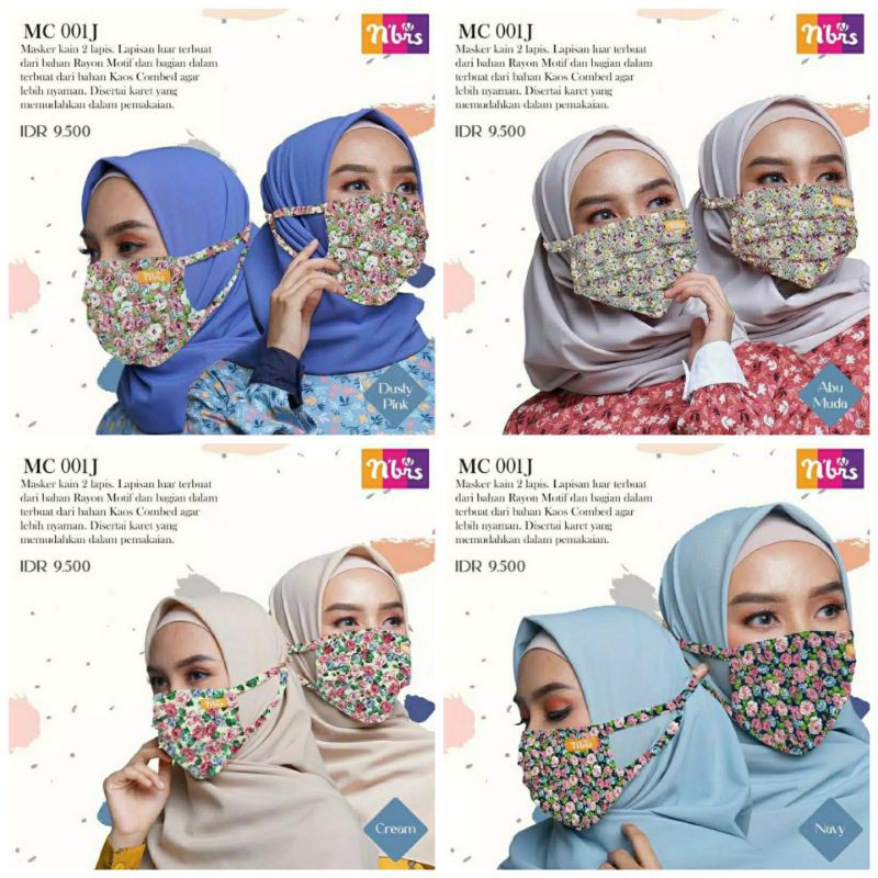 Masker kain Nibras MC 001J
