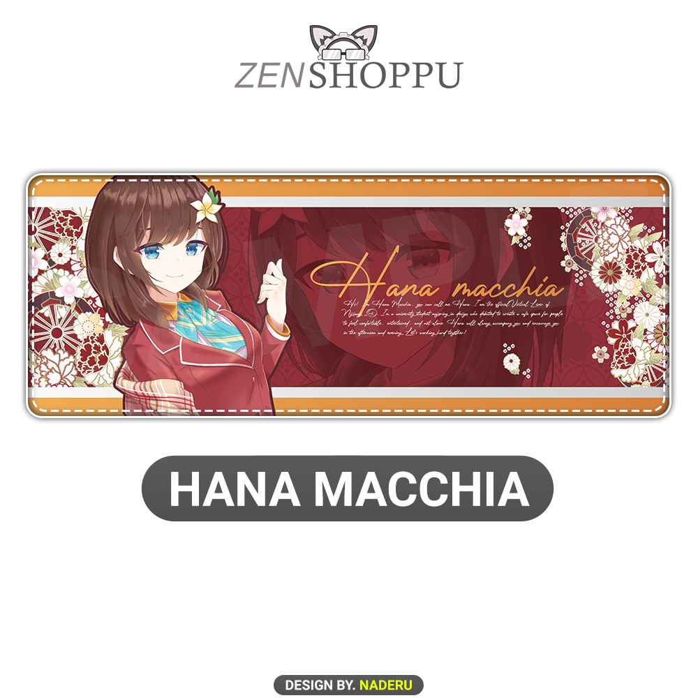 Hana Macchia Nijisanji ID Deskmat / Mousepad