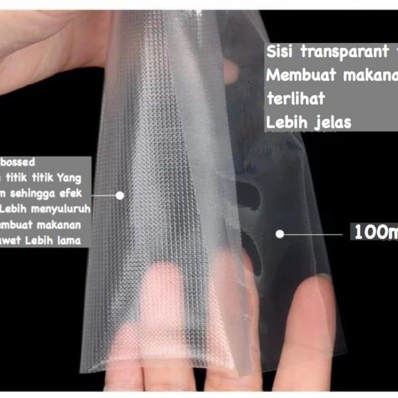 20pcs plastik vacum embosses/ vacum plastik makanan embos