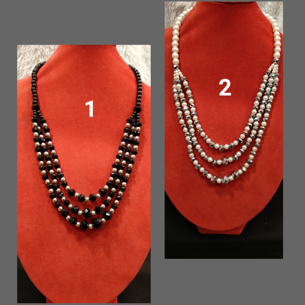 kalung mutiara / kalung mutiara hijab / kalung mutiara handmade / kalung mutiara wanita / kalung fas