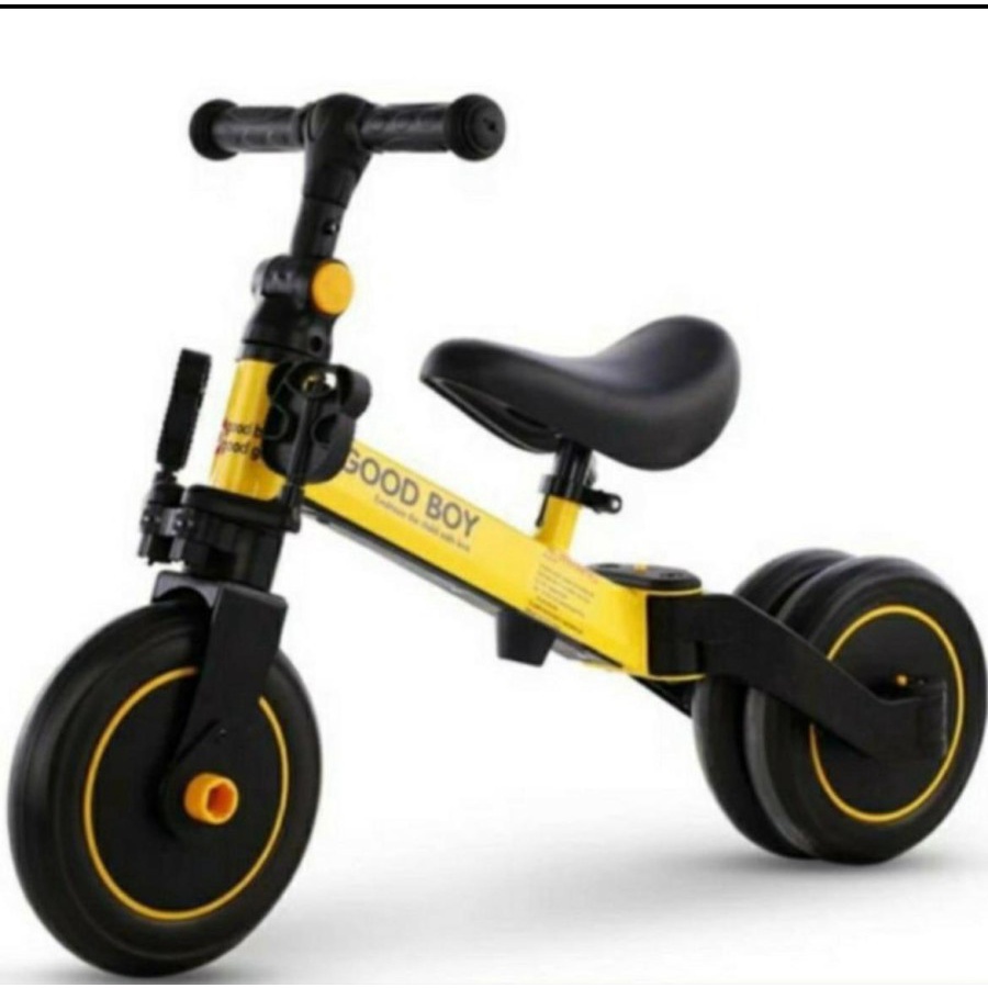 Sepeda Anak Tricycle Pushbike 3 in 1 Good Boy - Good Girl Balance Bike garansi termurah murah-3