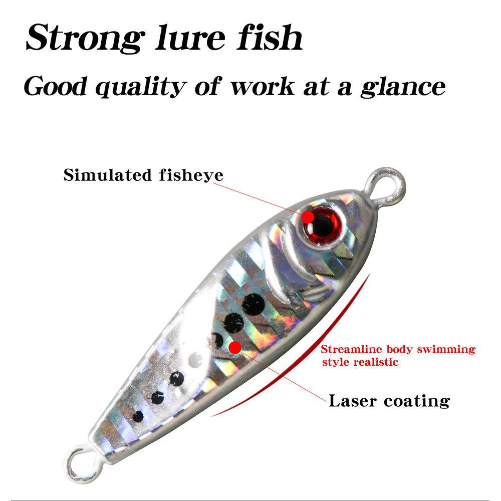 Preva Metal Fishing Lure no hook Top 20g 5cm Warna Warni Pengecoran Timah