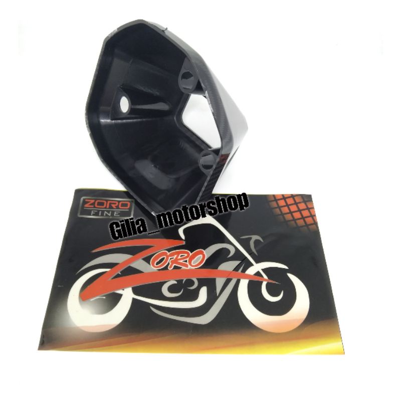 Corong Knalpot Carbon Celup Import Zoro Fine Vario New 125 150 Corong Tutup Knalpot