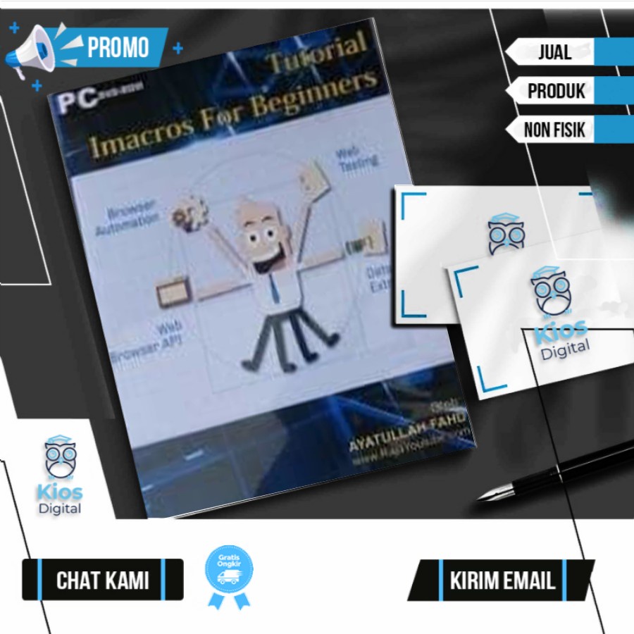 BARU IMACROS VIDEO COURSE Kursus Mahir Menguasai imacros Dalam 1 Hari