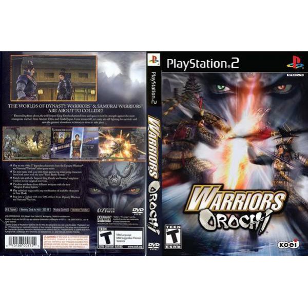 Kaset Ps2 Game Warior Orichi PS2