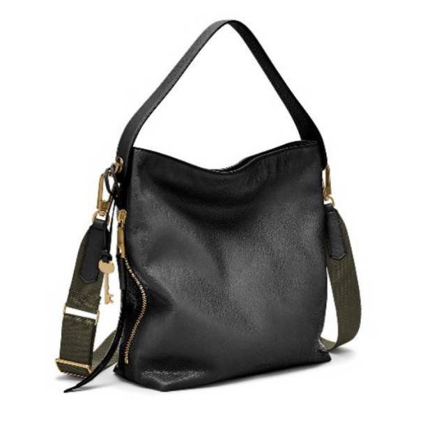 Tas Fossil Maya Hobo Black Original