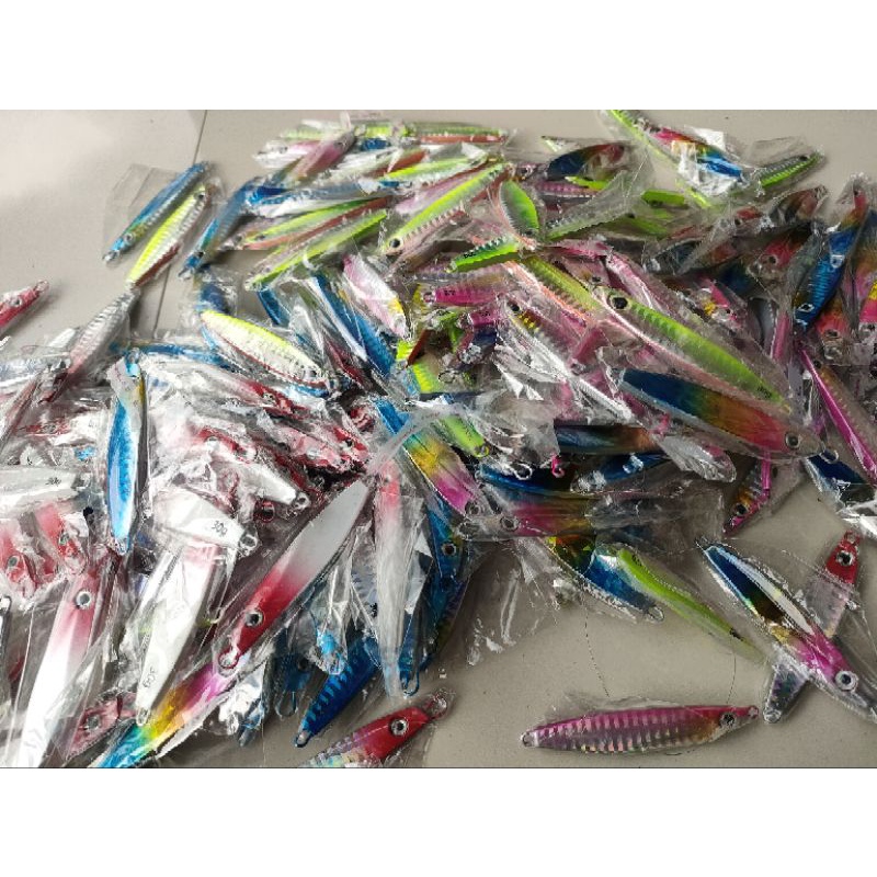 umpan pancing metal jig 10gr,14gr,17gr,21gr,30gr