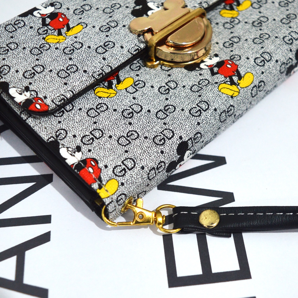 Dompet Miky Dompet wanita motif lucu dompet uang dan kartu wallet wanita