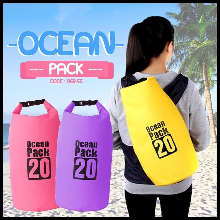 

Daisydooo | Tas Anti Air 20 L Ocean Pack Dry Bag Water Proof Waterproof Pantai
