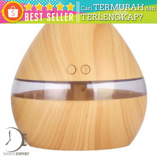 Taffware Aromatherapy Air Humidifier Wood 300ml - Humi H218 - Wooden