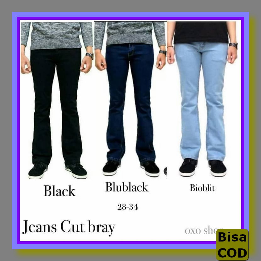 Celana Jeans Premium Murah Levis Jean Keren Standar Pria Cod Slim SP332 Celana Jeans Cutbray Pria Mu