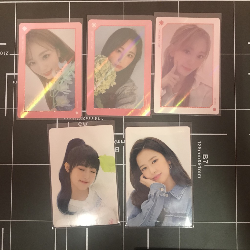 OFFICIAL Trading Card Special IZONE IZ ONE TC TCS One The Story OTS Yujin Sakura Chaeyeon Nako Yena