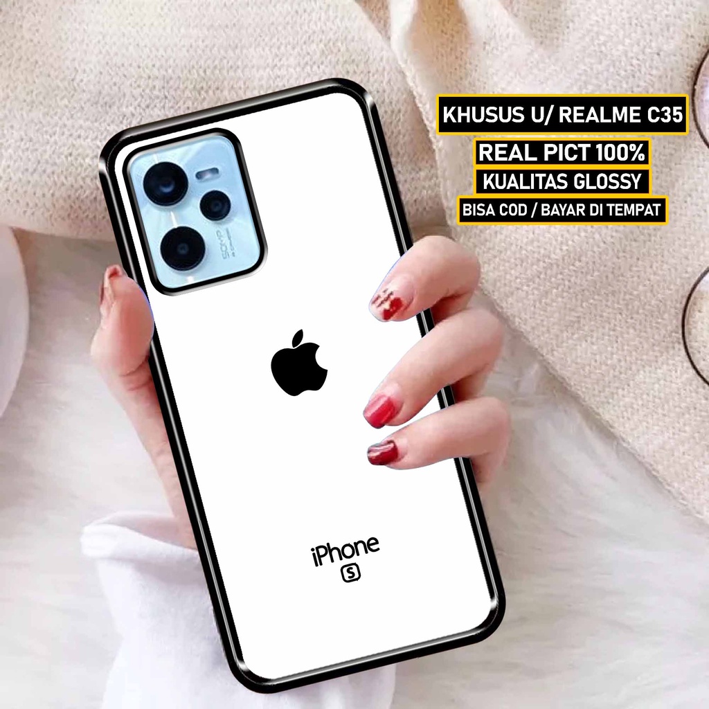 Case Realme C35 - Hardcase Realme C35  - Softcase Realme C35 - Cassing Elegant Realme C35 - Kesing M
