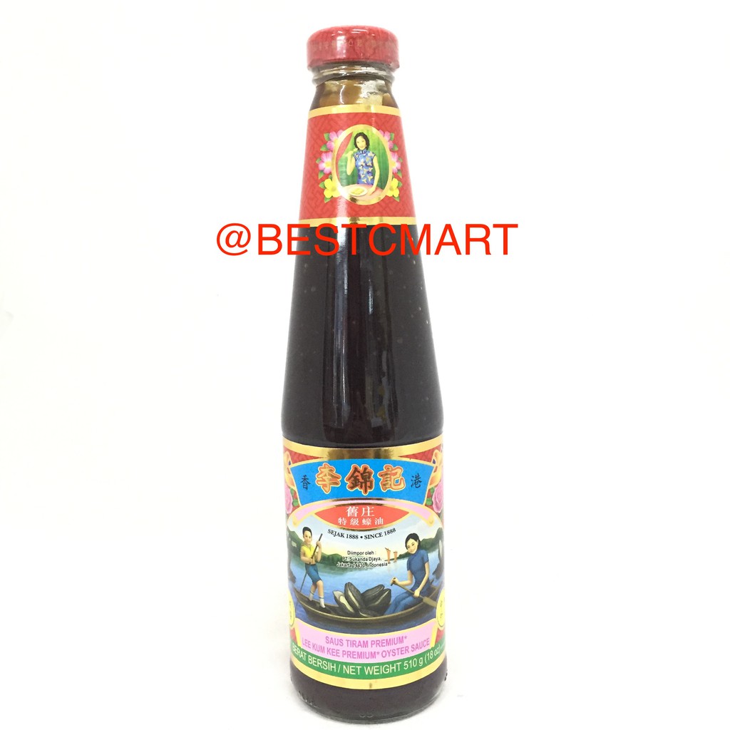 

LEE KUM KEE PREMIUM OYSTER SAUCE 510 GR ( SAUS TIRAM PREMIUM )