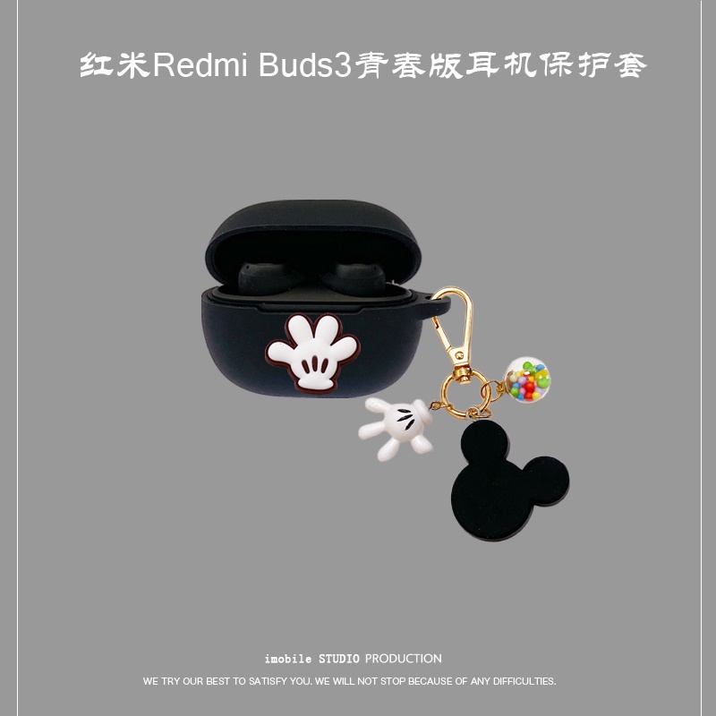 Soft Case Pelindung Headset Untuk Redmi Buds 3 Lite Xiaomi Buds3 Youth Edition