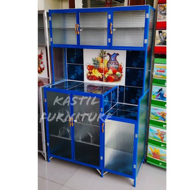  Rak  piring  aluminium warna tiang besar Shopee Indonesia