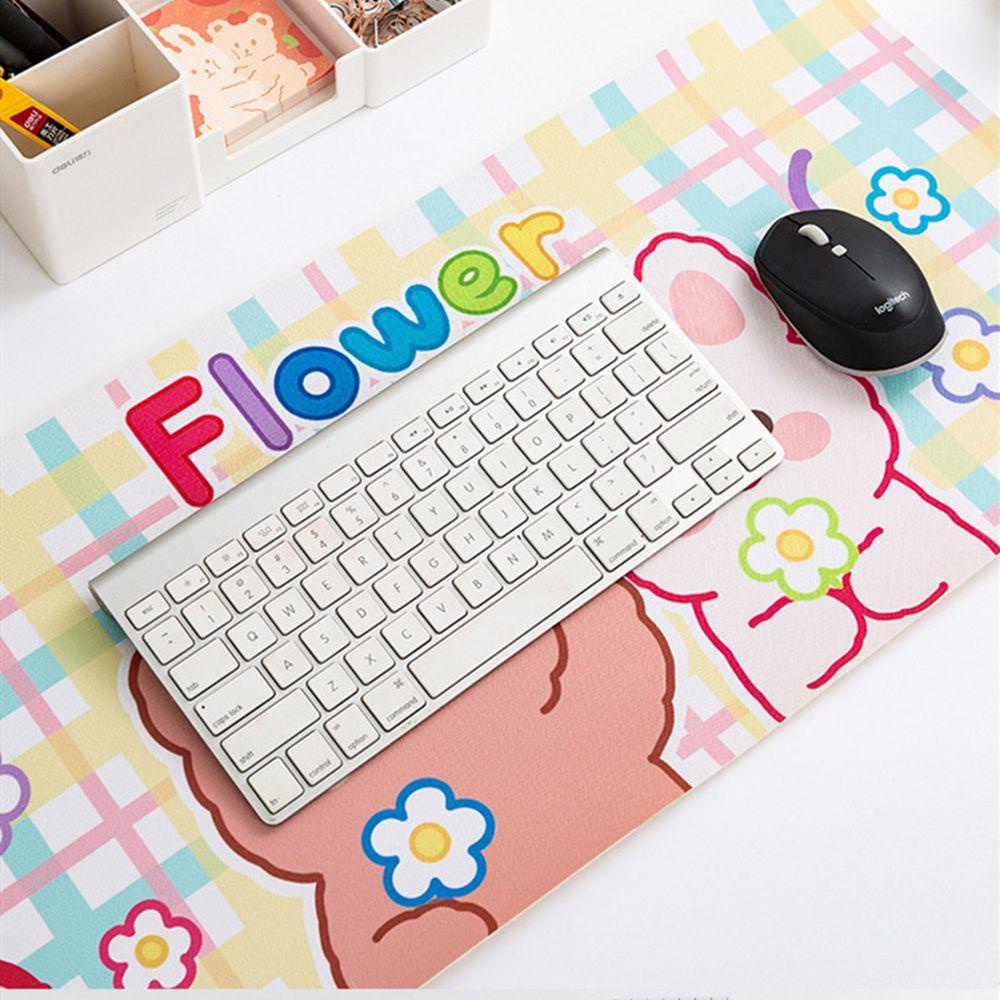 Top Mouse Pad Lucu Untuk Anak Perempuan Cowok Dekorasi Rumah Ukuran Besar Antislip Gaming Mouse Mat Alas Cangkir