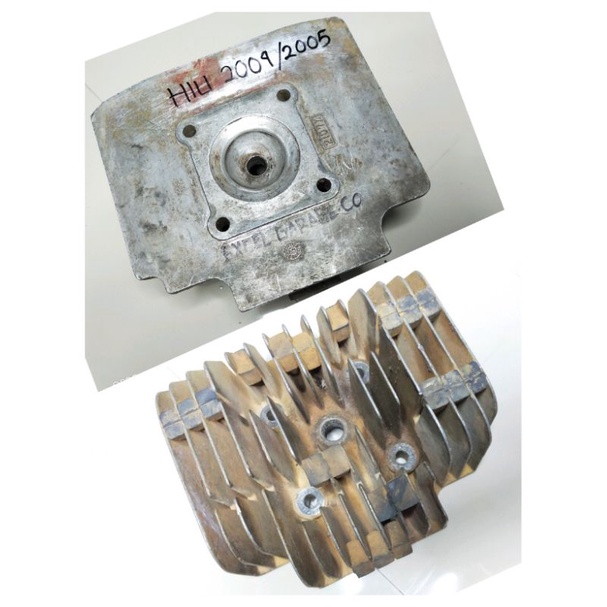 blok head kop satria 2 tak blok satria 2tak lumba hiu 6speed ori