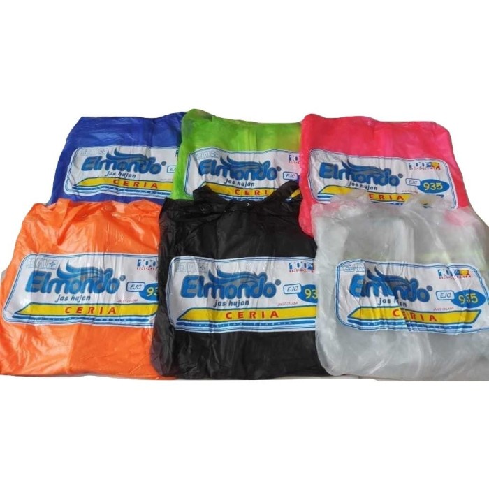 Jas Hujan Stelan Elmondo Ceria 935 Tebal Murah Bukan Plastik ORIGINAL Original Best Seller