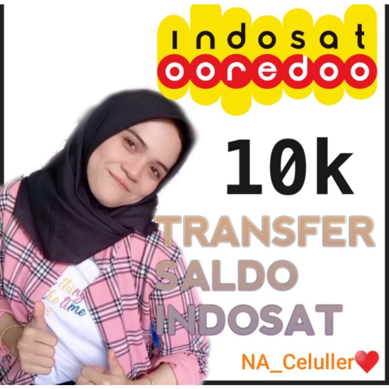 Isi saldo 10k pulsa indosat