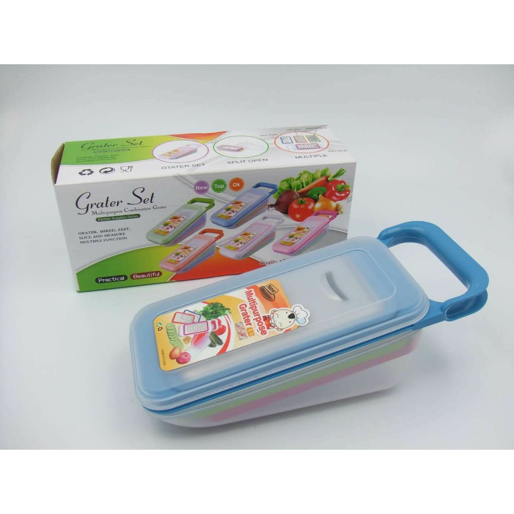 Parutan serbaguna / grater set / pemotong buah dan sayur