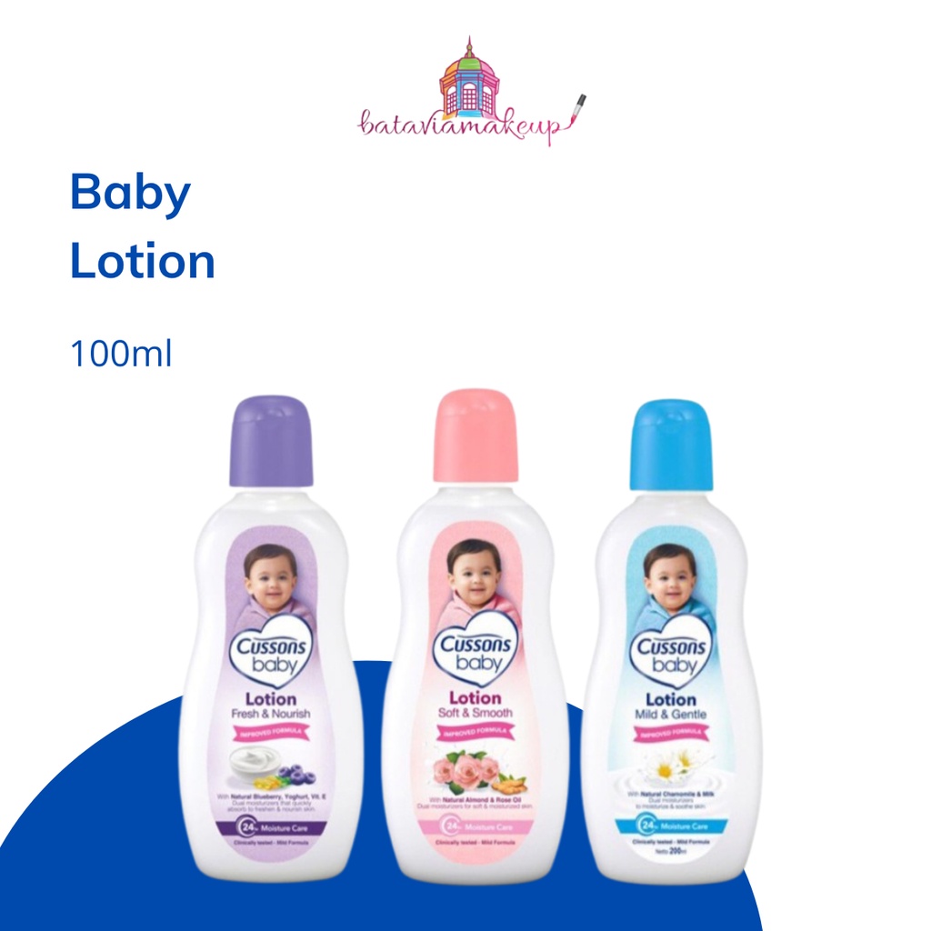 Cussons Baby Lotion 100ml / Original / BPOM