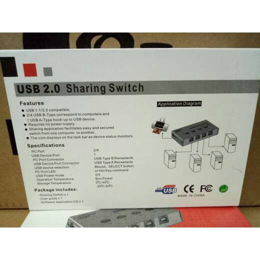 Gaintech Auto Switch Printer USB 2-Port