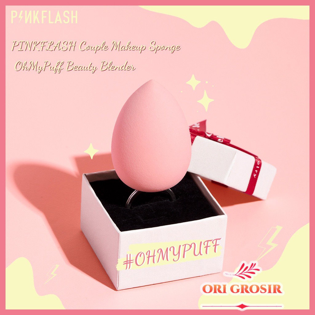 ★ BB ★  PINKFLASH OHMYPUFF Spons Beauty Blender | Sponge Beauty Blender