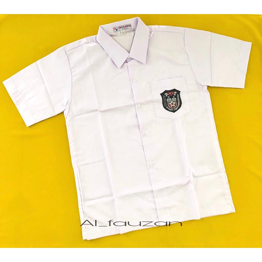 Seragam Sekolah Sd Merah Putih Pendek / Hem Putih Seragam Sd