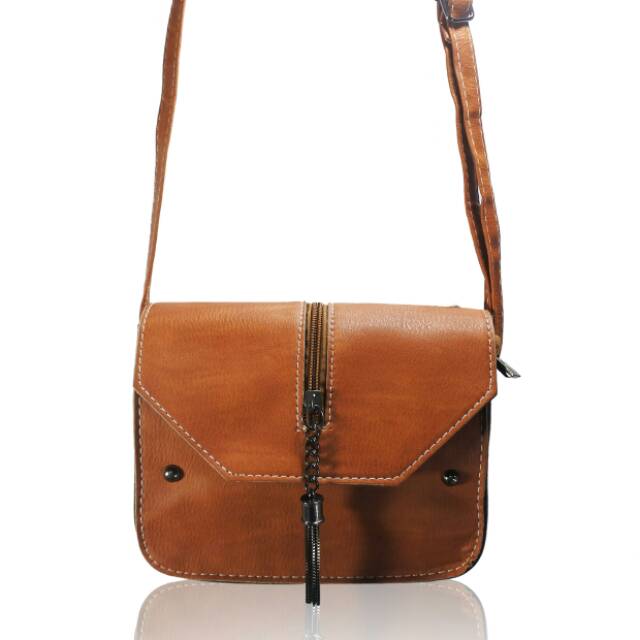 Tas slempang import ROXY kulit sintetis lentur murah good quality (bisa di set, bisa tas saja)